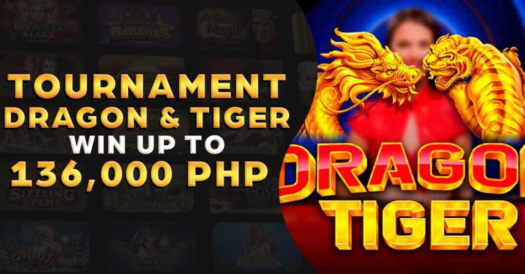TOURNAMENT!! Dragon _ Tiger UP – Win Upto 136,000 PHP WOW888
